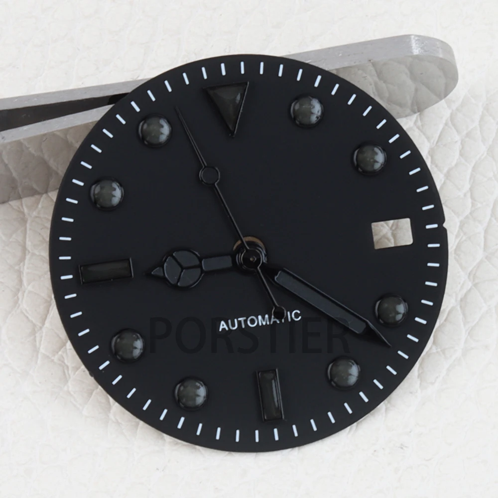 

Blue Luminous 28.5mm NH35 Dial Fit Yacht-Master NH35 Watch Dial Face Watch Replacements Accessories For Seiko NH35 NH36 Movement