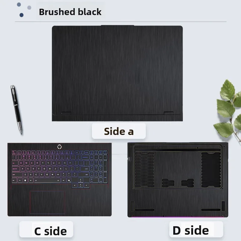 For Lenovo Legion Pro 7 16IAX10H /16ADR10 Gen 10 Laptop solid color body skin sticker scratch-proof shell protective film