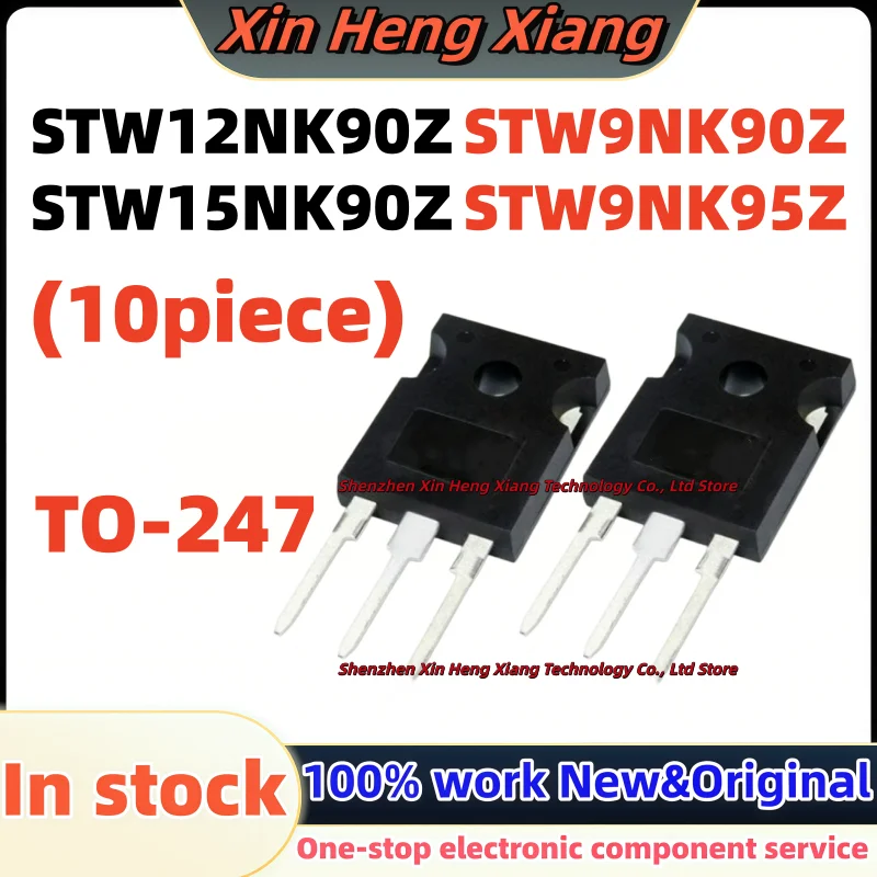 (10pcs) STW9NK90Z STW9NK95Z W12NK90Z W15NK90Z W9NK90Z W9NK95Z STW12NK90Z STW15NK90Z TO-247