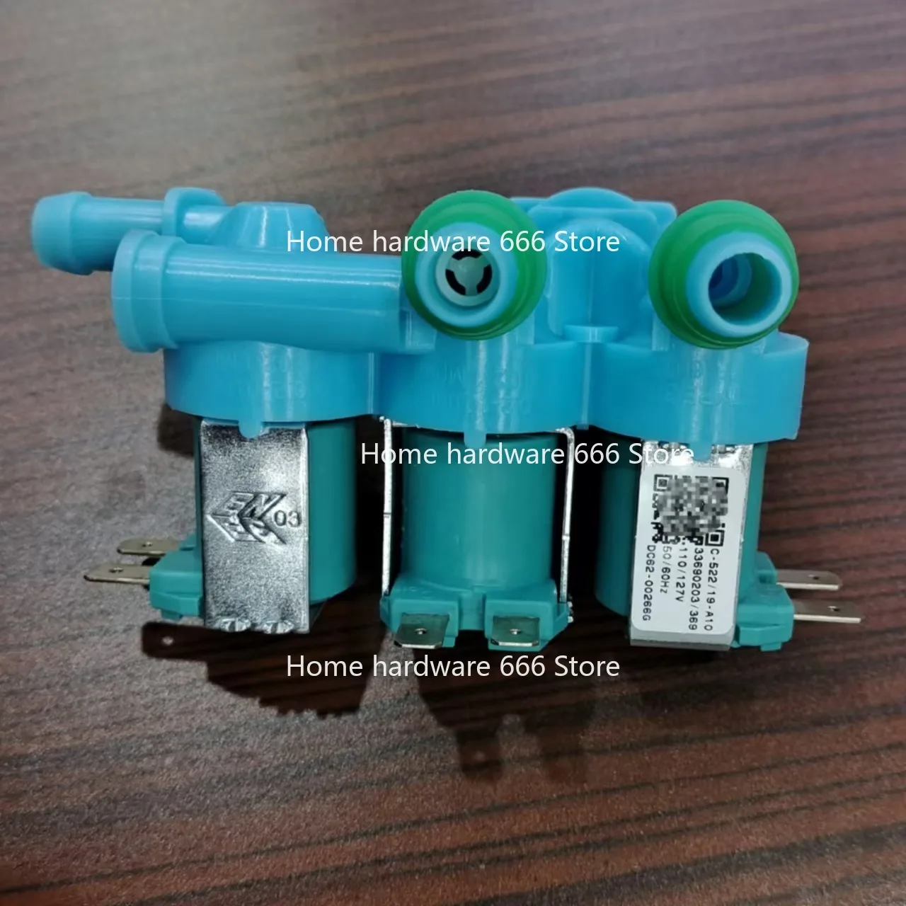 Automatic Washing Machine Water Inlet Valve DC62-00266G Water Injection Solenoid Valve 110V/127V One Inlet and Three Outlet