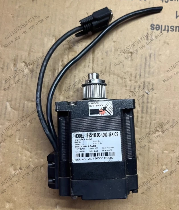 86 closed-loop stepper motor model 86s1880Q-1000-16K-CS, tested OK