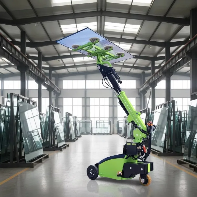Glass Installation Robot Glass Lifter Robot Vacuum Suction Cup Glazing Equipment 400kg 700kg CE Approved for Building Use