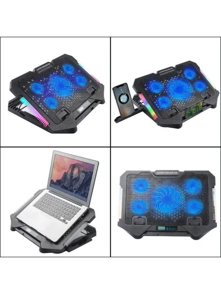 

652f ноутбук охлаждающая подушка для ноутбука охлаждение игровой ноутбук охлаждающий вентилятор.