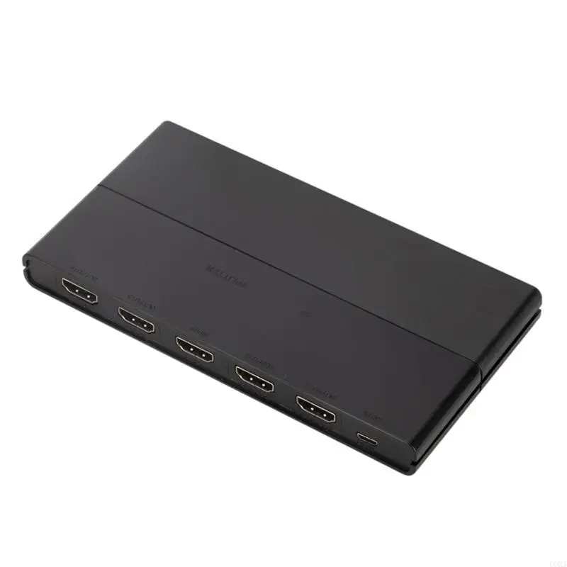 ينقل محول الفيديو CORA HDTV 1x4 Splitter Box فيديو عالي الدقة إلى 4 شاشات عملية سهلة في نفس الوقت