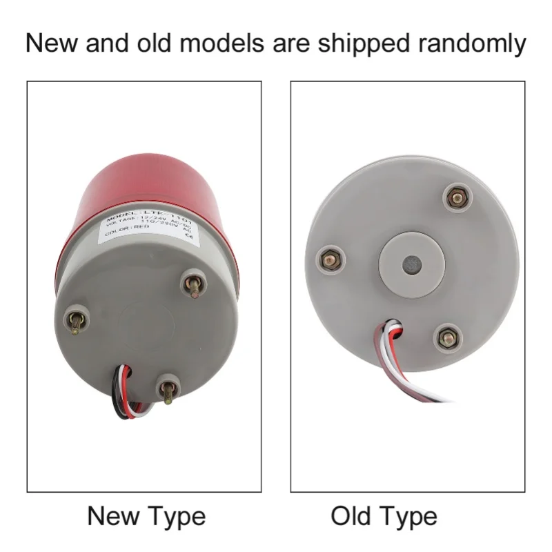 1 قطعة LED الأحمر تحذير الطوارئ الإضاءة لمبة الدورية منارة مصباح AC220V #5