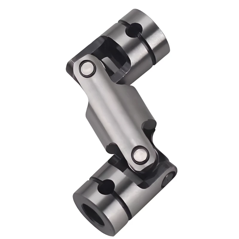 

High Precision Stainless Steel Universal Joint Double Cross Shaft Coupling