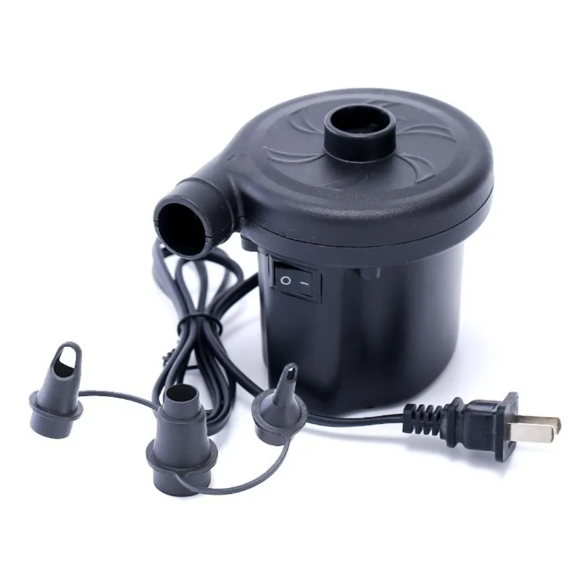 Swimming pool electric air pump compression bag dual-purpose 220v US and European multi-functional household electric pump