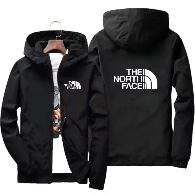 2025 Men's Fashion Windproof Zipper Hooded Jacket Casual Outdoor Sportswear for Streetwear Running and Daily Comfortable Wear - Image 2