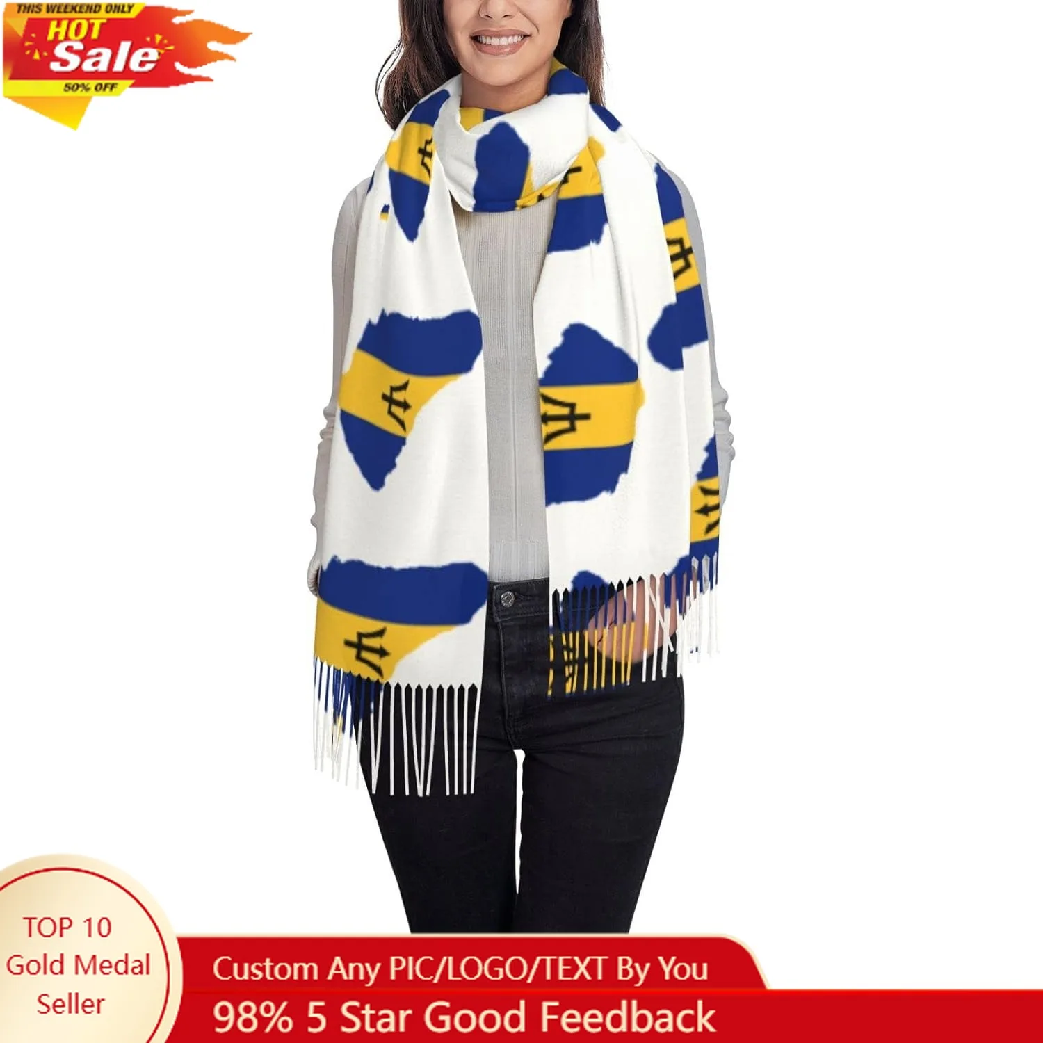 

Ecuadorian flag Scarf For Women and Men Winter Warm Scarves Large Shawl Wrap Shawl Gifts