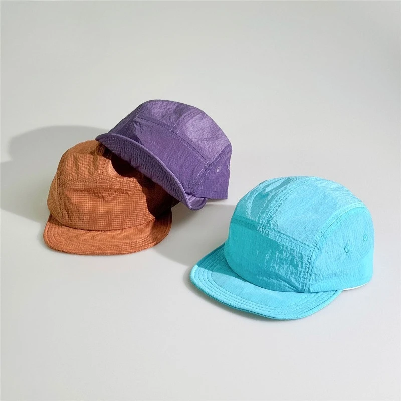 Individuell bedruckte, bestickte Baseballkappe mit Logo, schnelltrocknend, für Männer und Frauen, atmungsaktiv, leicht, mit kurzem Schirm, für Outdoor-Sportarten. – Detail 2