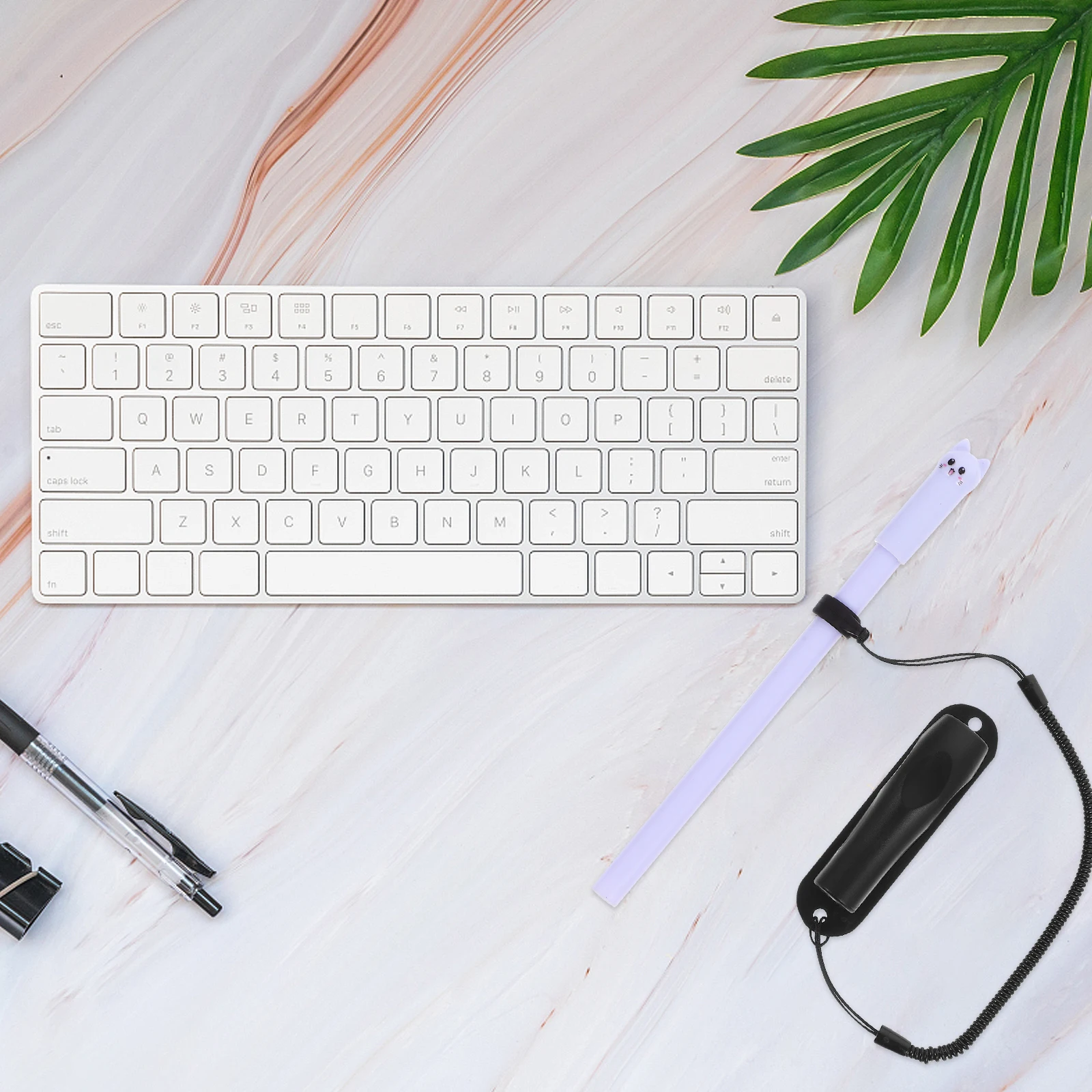 

2Pcs Pen Leash for Stylus Pen with Mount Base Spring Loaded Anti Lost Lanyard Strap for Everyday Writing Tasks