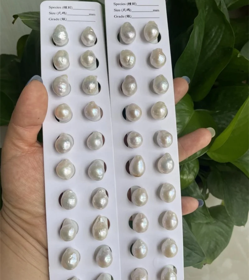 

Natural Freshwater Pearl Baroque Pearl Bead 2A Waterdrop Spaced Loose Beads for Jewelry Making DIY Pendant Bracelet Accessories