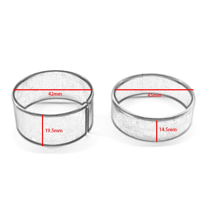 ASMA-4 Pieces Front Rear Suspension Fork Absorbers Sleeve Rings For Honda CB400 NC23 NC29