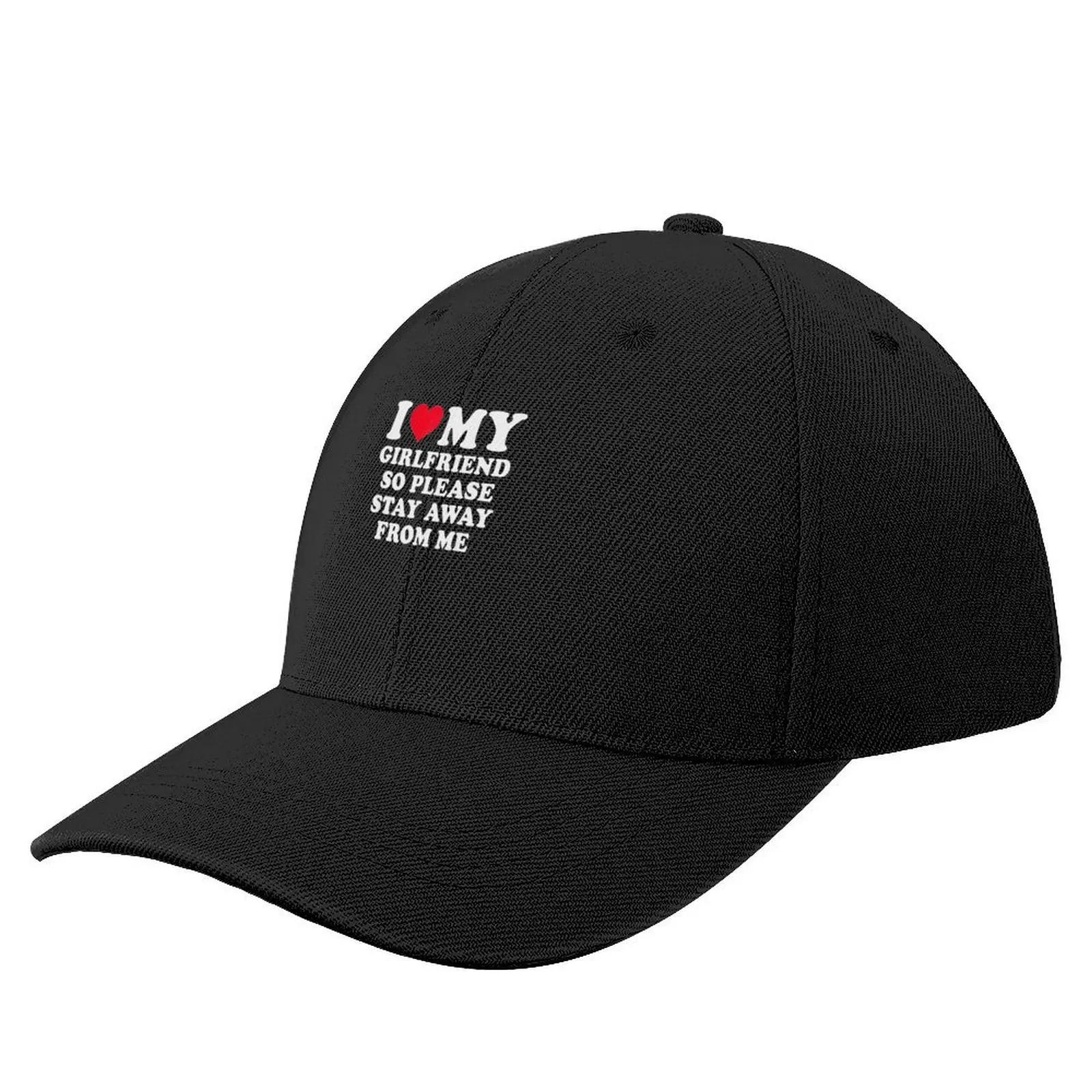 

I love my girlfriend so please stay away from me Baseball Cap Horse Hat Hood Wild Ball Hat Boy Women's