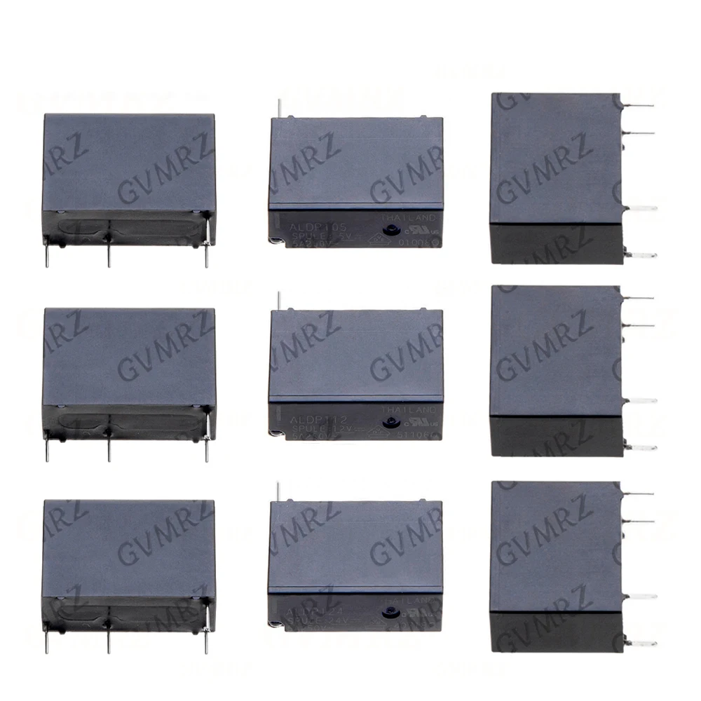 5PCS Relay ALDP105 ALDP112 ALDP124 5v 15v 25v 5A 250V DIP4 a group of normally open