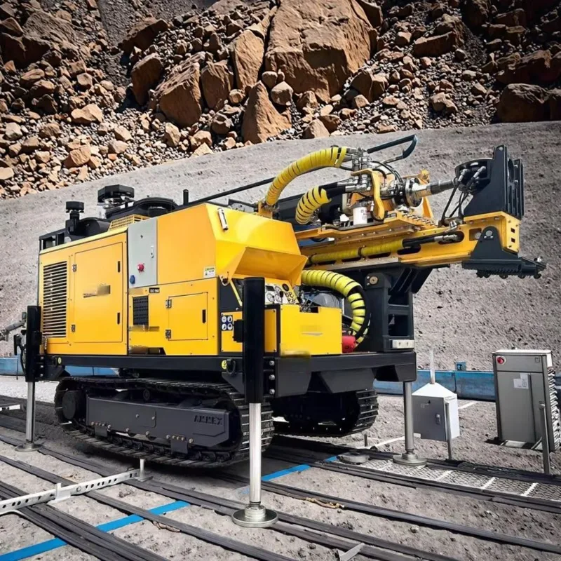 Foreuse hydraulique portable pour l'exploration géologique et les puits d'eau