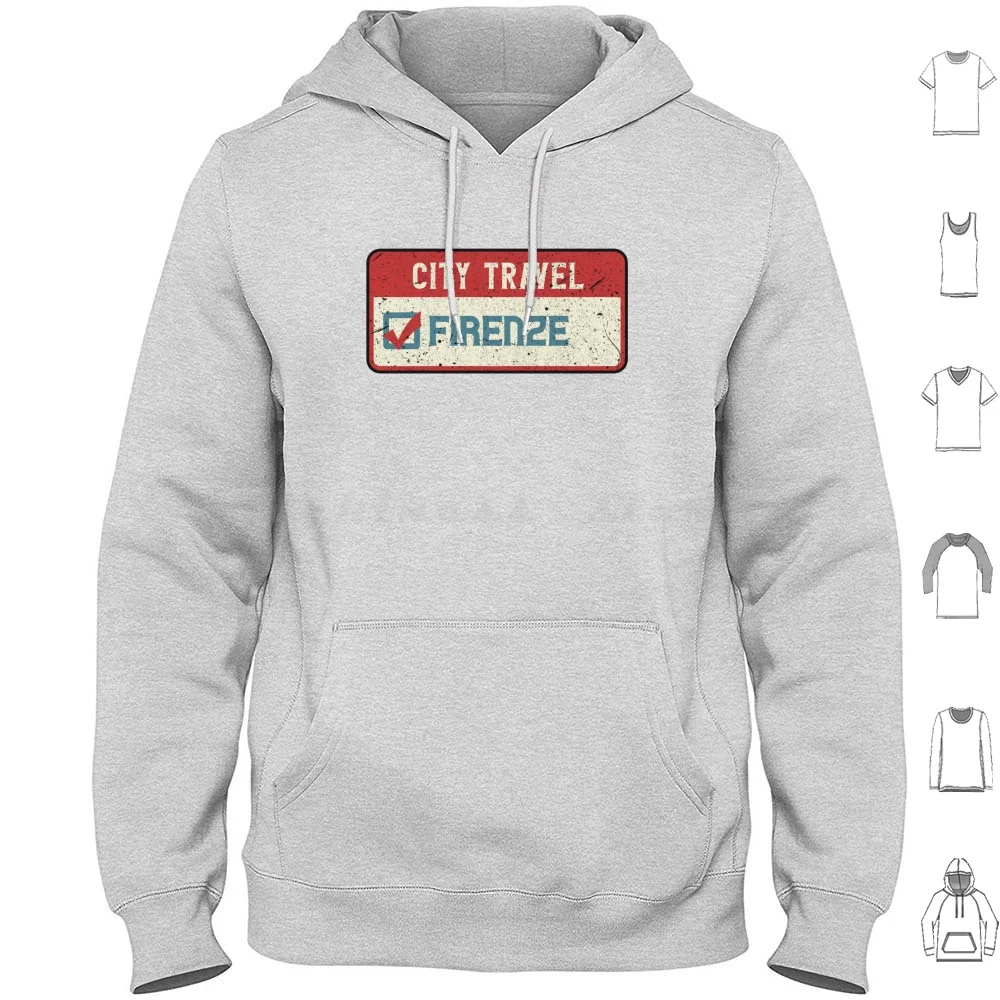 Firenze City Travel Hoodie Cotton Long Sleeve Firenze Firenze City Firenze Town Firenze Holiday Firenze Lover Firenze