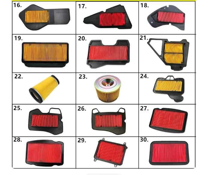 JOG 50 JOG125 125cc GY6 110 150 150cc Scooter 50cc for Honda Dio Kymco Yamaha Taizhou RSZ Jog Motorcycle Air Filter Foam Cleaner