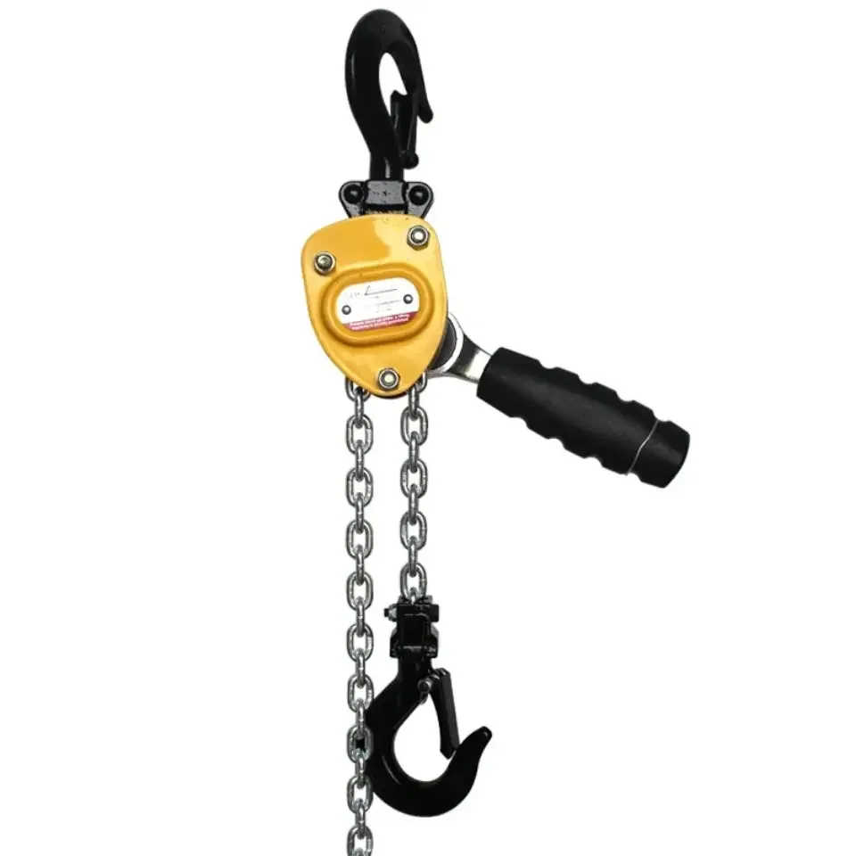 Mini lever hoist Portable mini manual hoist 0.25/0.5/0.75/1.5T 1.5/3/6m Customizable chain traction lifting wire tensioner