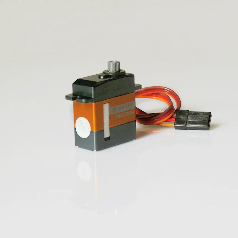 K-Power High Speed DMC809 4KG/0.07Sec Full Aluminum Whole Case Titanium Gear Coreless Digital Servo For Car