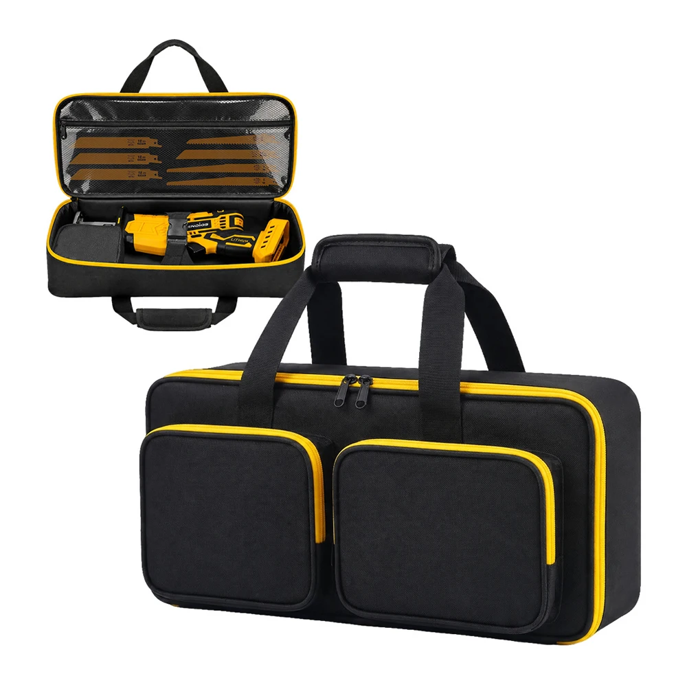 Heavy‑Duty Hand‑Carried Power Tool Storage Pouch Electric Saw Bag For 20V 60V Tools Battery Accessories