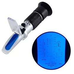 5 in 1 Hand Held Car Refractometer Antifreeze Coolant Vehicle Urea Tester Diesel Exhaust Fluid Battery Acid and Windshield