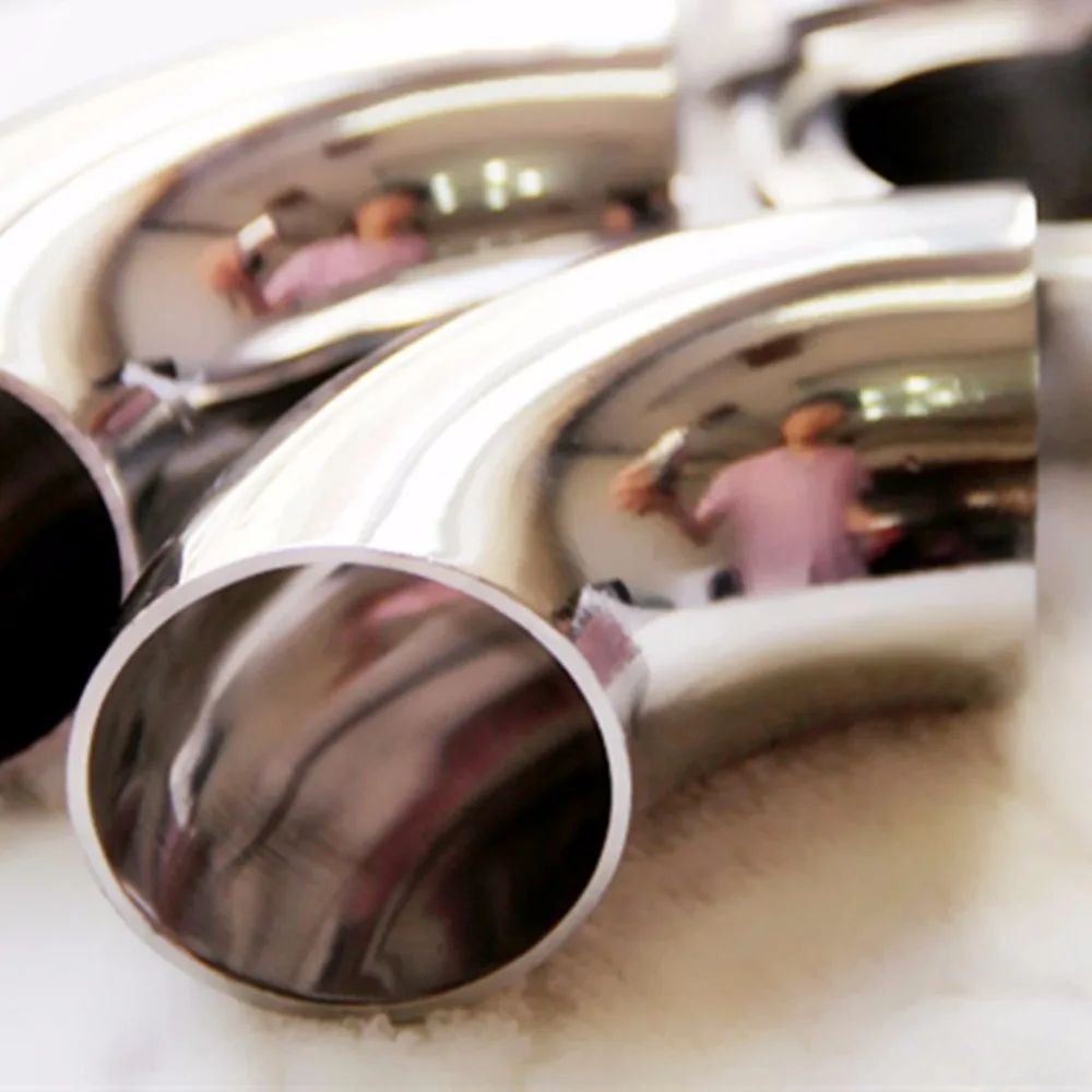 Connecteur De Tuyau De Tuyau, Coude Soudé Bout à Bout à 90 Degrés, Raccord De Tuyau Sanitaire En Acier Inoxydable Sus 304 Homebrew/Od 38Mm