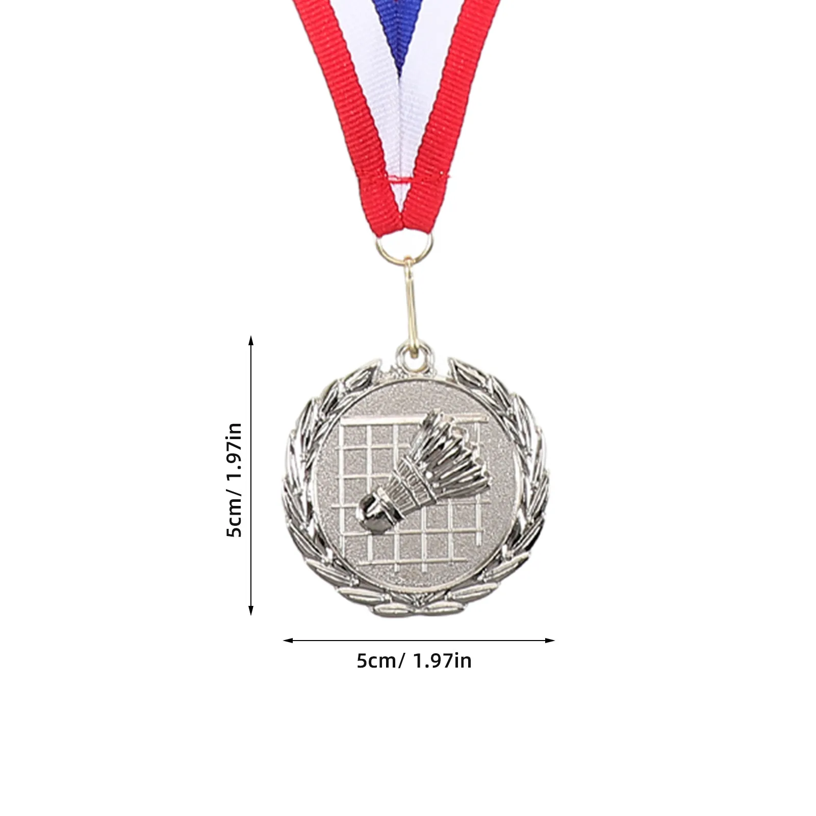 Premium Badminton Medals for Awards Metal Sports Competition Medals School Sports Day Student Achievement Recognition Reward