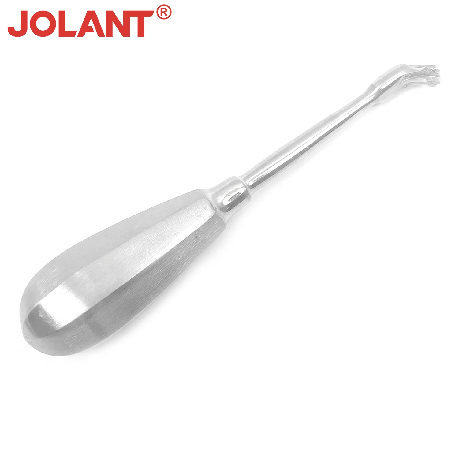 JOLANT Stainless Steel Dental Crown Spreader Drill Restoration Forcep Metal Handle Non-Slip Root Elevator Cross Broken