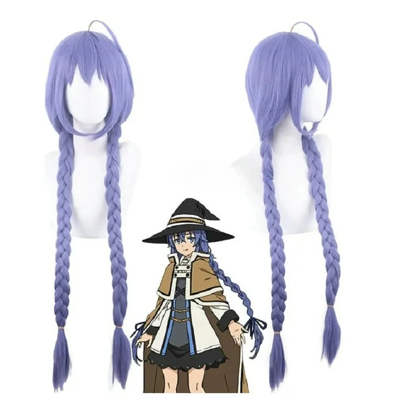 Roxy Migurdia Cosplay Jobless Reincarnation Mushoku Tensei Blaue Perücke Cosplay Anime Perücken Halloween-Kostüm