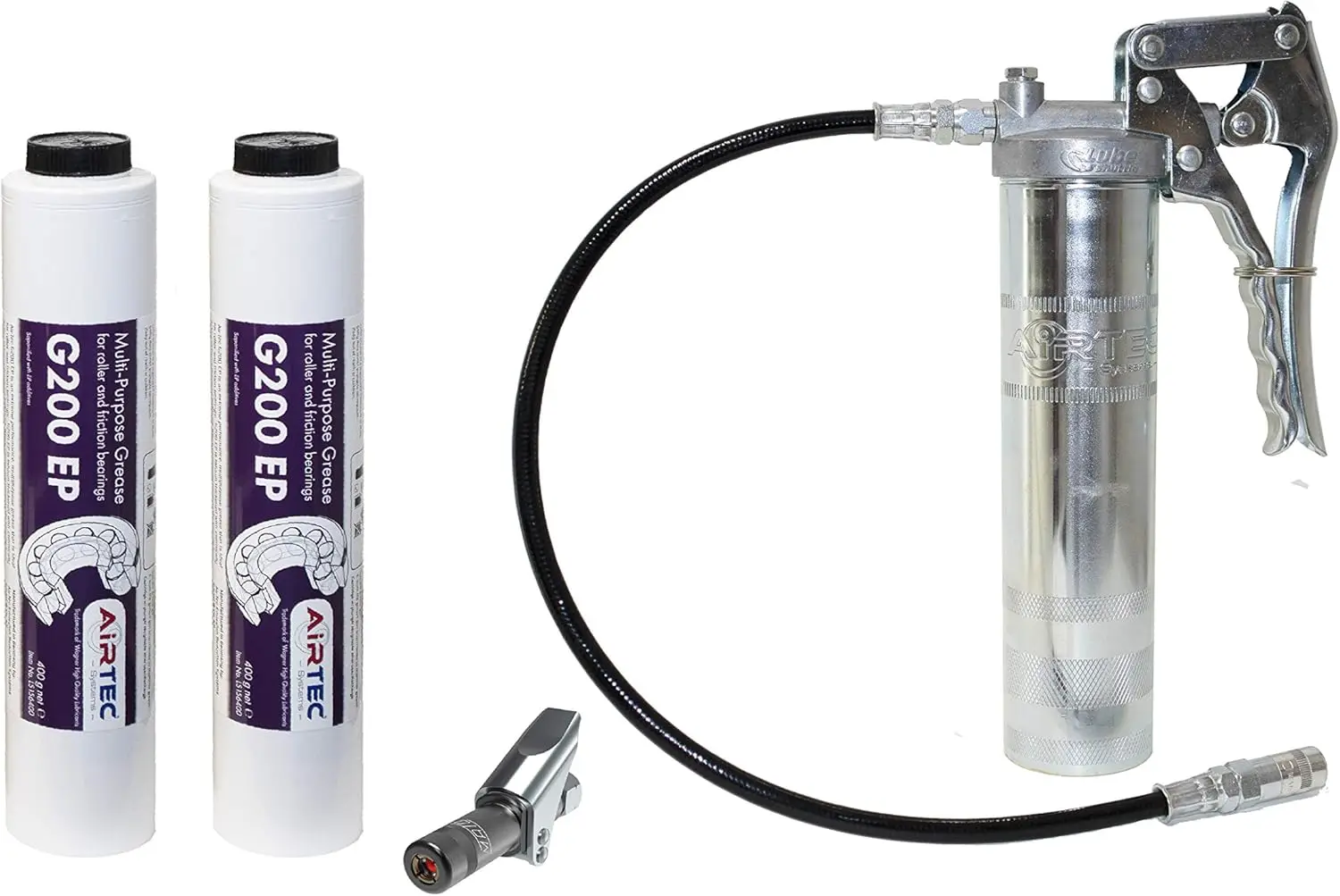 Shuttle Pistol Grip Fettpistolen-Set