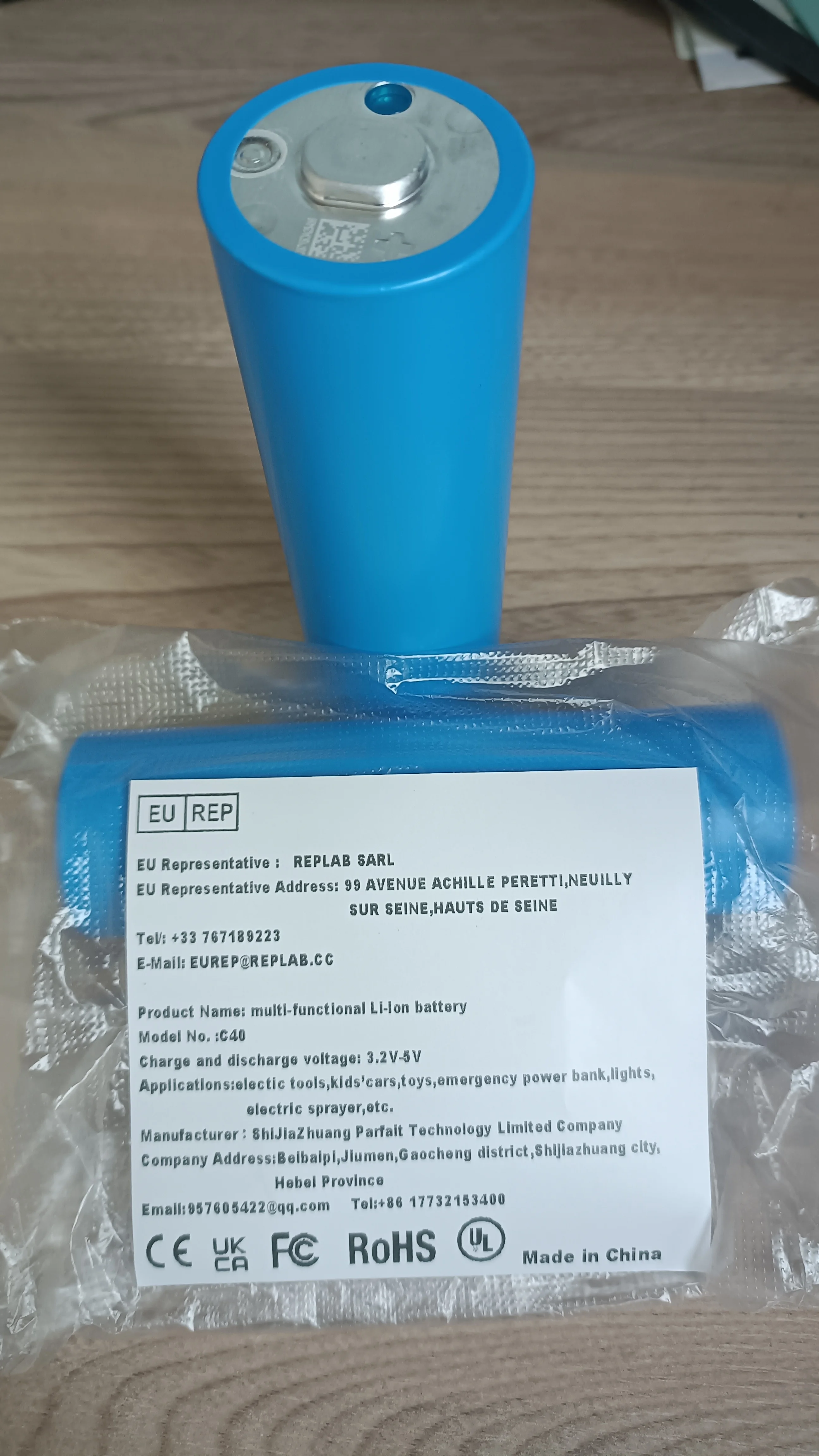 Newest 3.2V 20AH Lifepo4 High Drain Lithium Rechargeable Power Battery Cell DIY Battery Pack