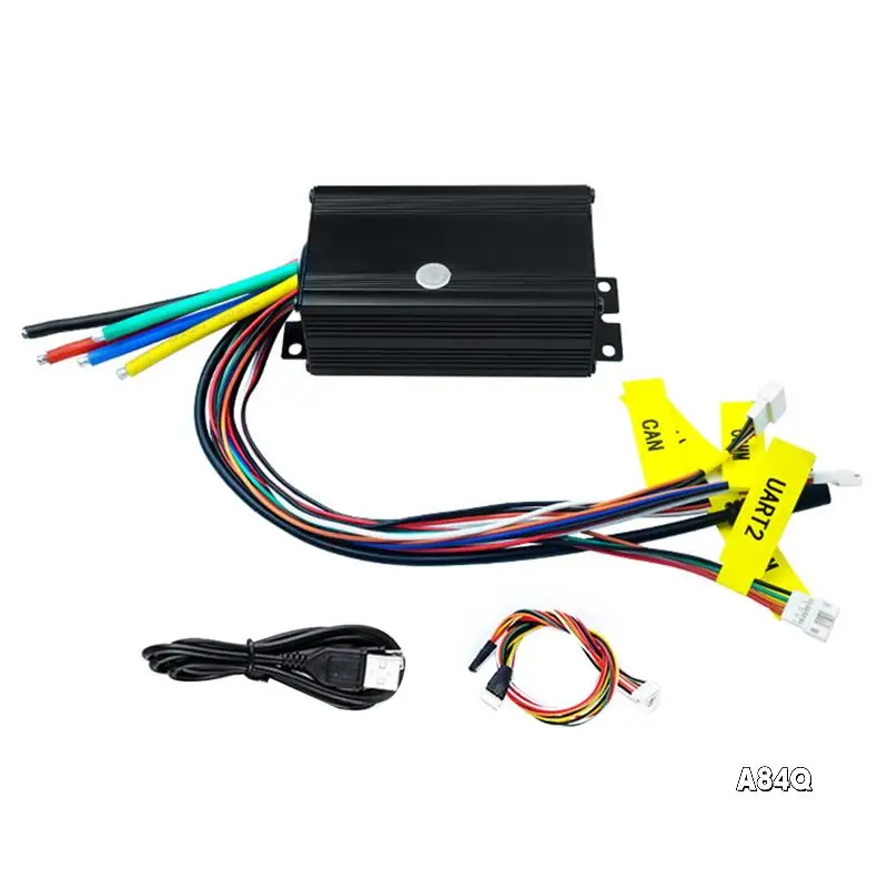 

Motor Speed Controller 75100 Brushless FOC Single Drive ESC 4-16S 100A 75V For Electric E-Bike Scooter