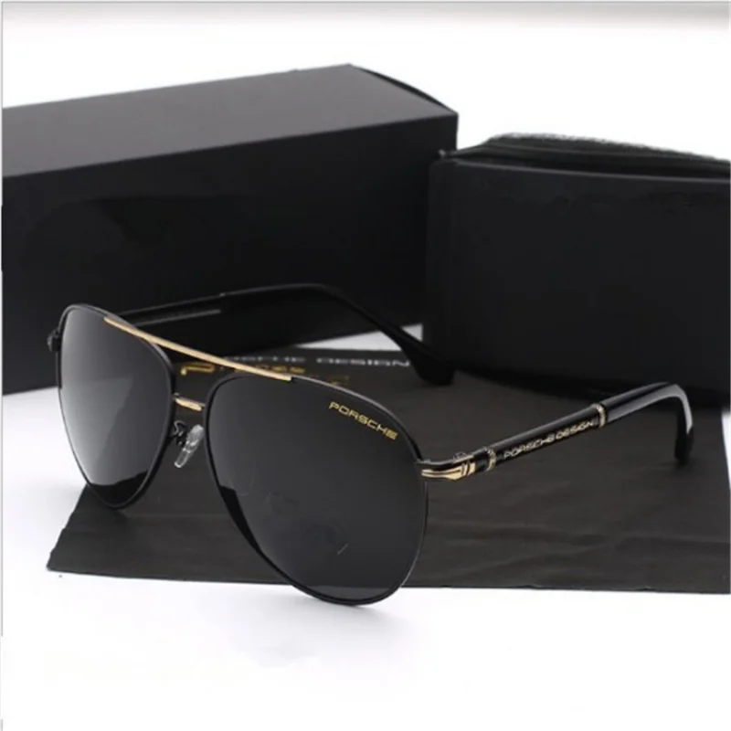 Men's Sunglasses Popular Glasses Men's Polarized Sunglasses Fashion Trendy Sunglasses Driving Big Box Glasses BrandP8738Factory