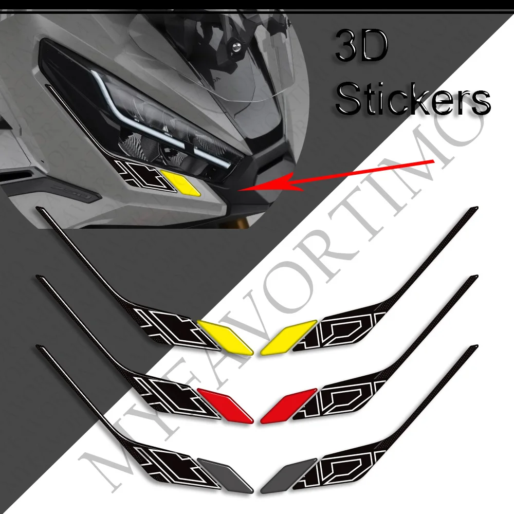 

For Honda X-ADV XADV X ADV 750 Protector Tank Pad Fuel Oil Kit Knee Fairing Fender Shell Wheel Windshield Set Stickers 2021-2024