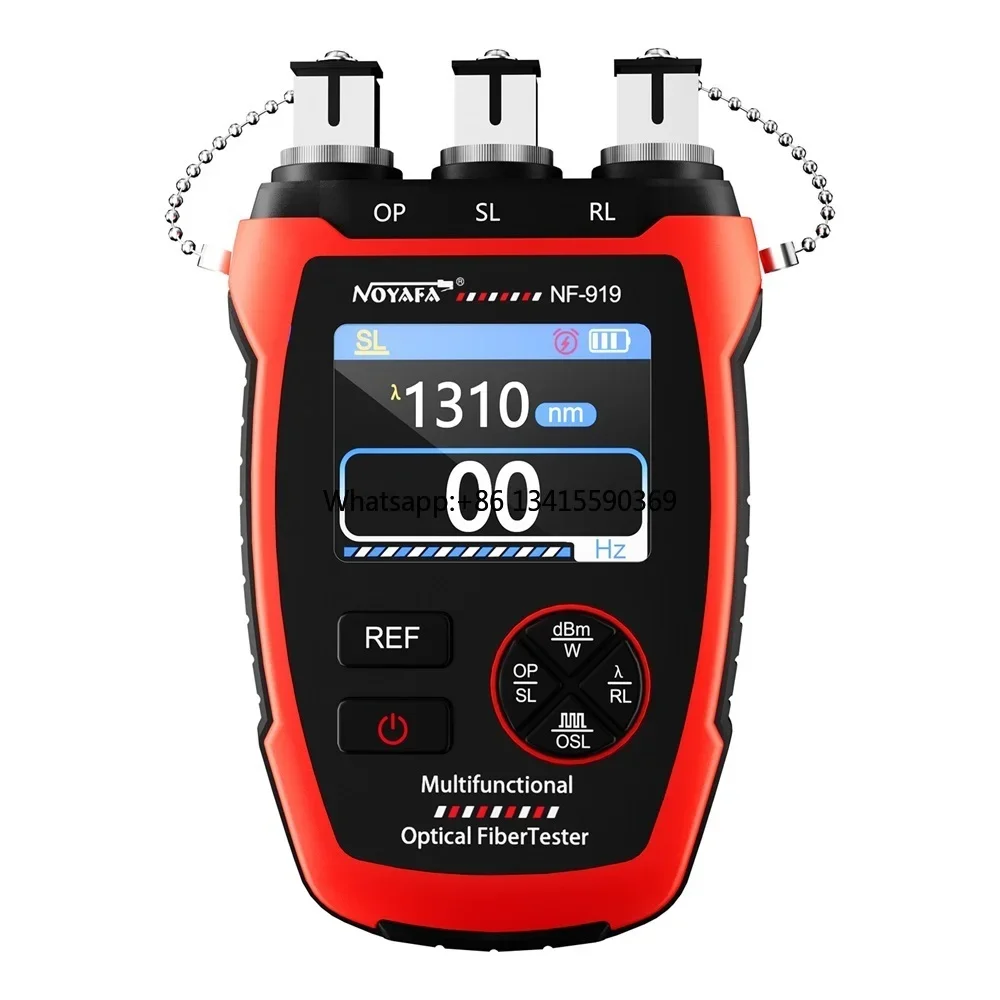 

NF-919 Portable Professional Multifunctional Optical Power Frequency VFL Stable Source Light 3 in 1 Accurately MeasureOPM