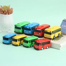 4PCS Tayo The Little Bus Cartoon Pull Back Car Toy Set Kids Educational Gift