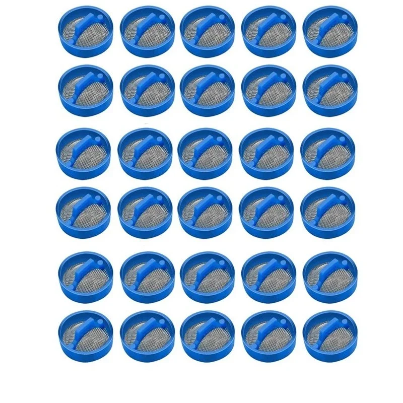 ABBZ-Washer Filter Hose, 30Pcs Washing Machine Water Filter, Water Inlet Valve Replacement Parts