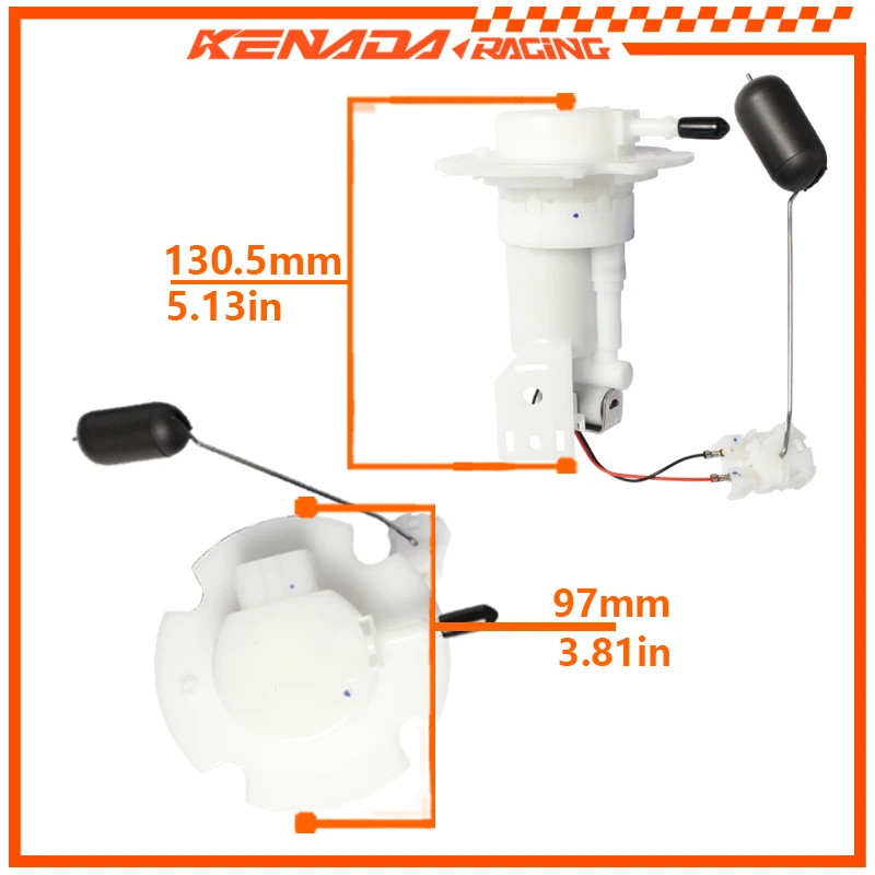 Fuel Pump Assembly With Level Sender For CG 150 Titan ESD 09-10 KS 2009 16700-KVS-602 Engine Replacement