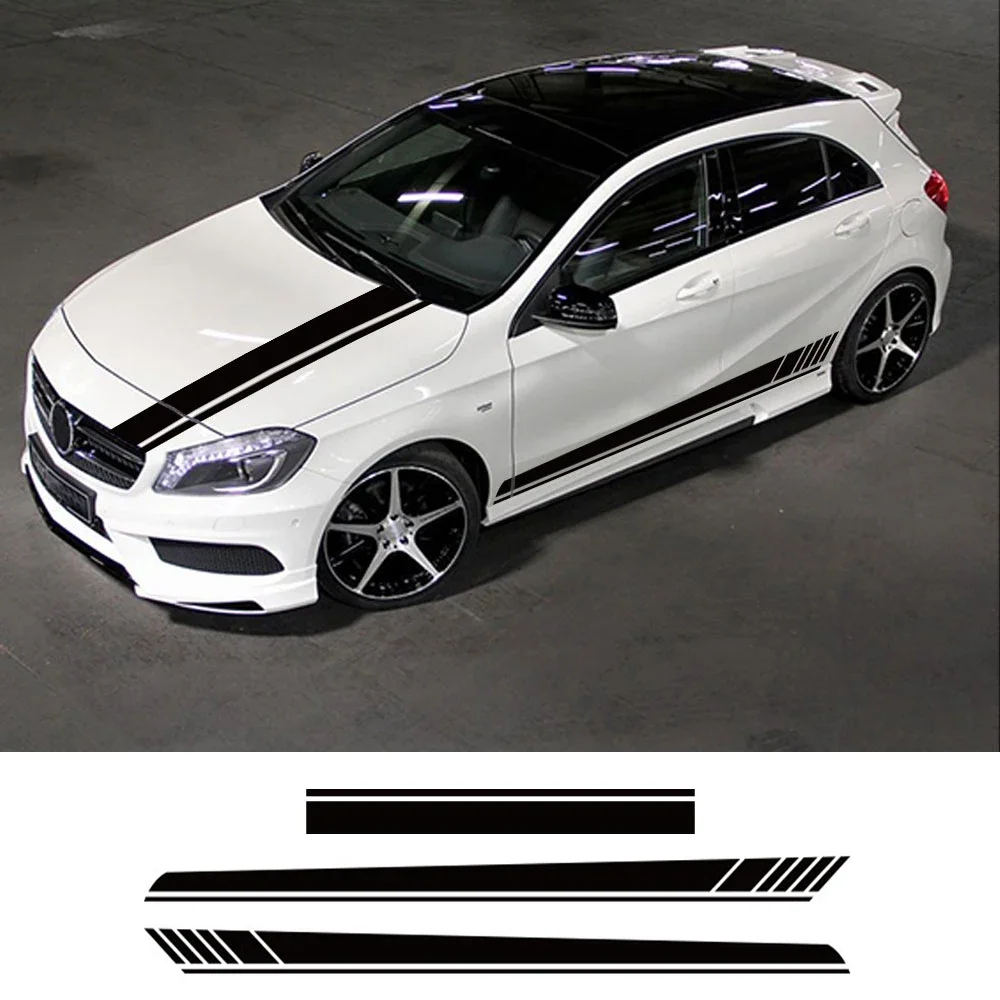 Car Stickers Bonnet Decal Kit For Audi BMW Mercedes Ford VW Toyota Nissan Kia Renault Hyundai Skoda Auto Tuning Accessories