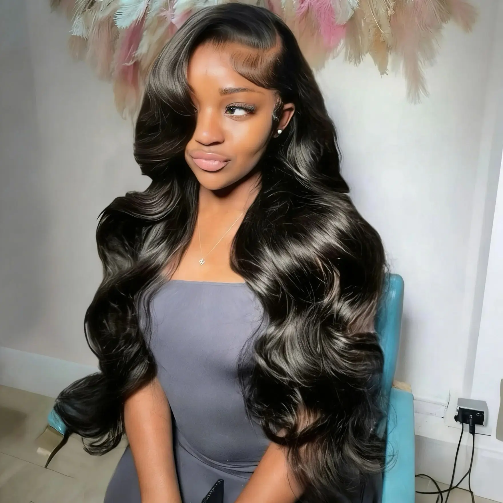 

40 Inch Body Wave Lace Front Wig 13x4 Loose Wave Lace Frontal Wig 13x6 HD Lace Frontal Wigs Glueless Wig 100% Human Hair On Sale
