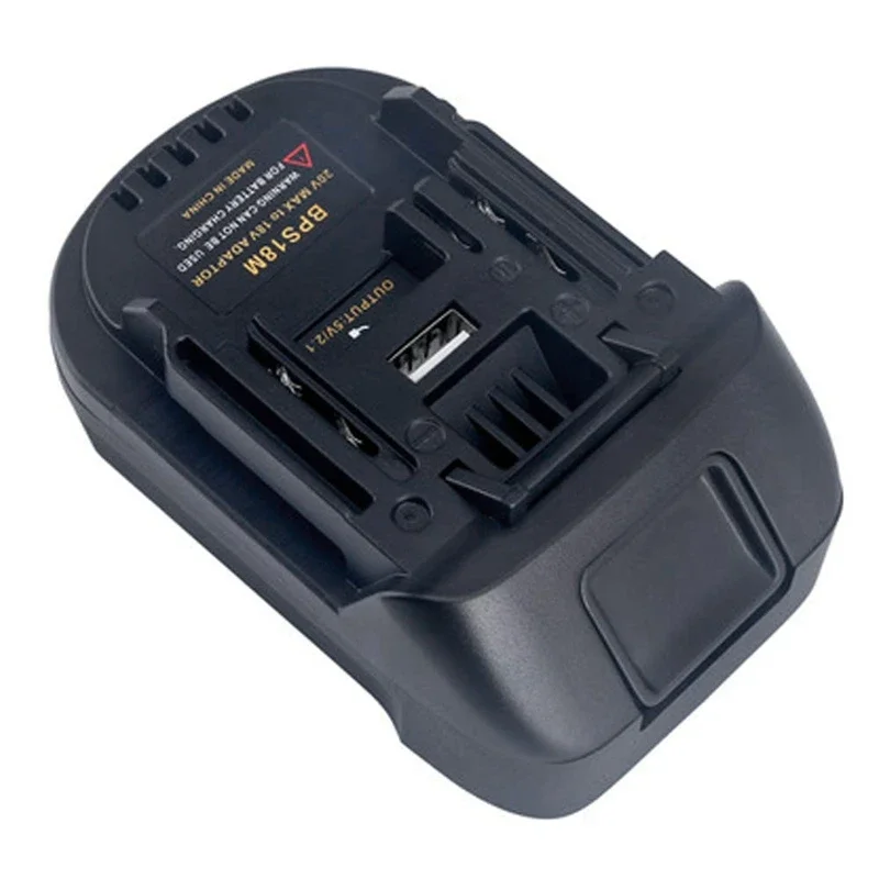 Replace For Makita BL1830 BPS18M Battery Adapter For Black & Decker For Porter Cable For Stanley Battery