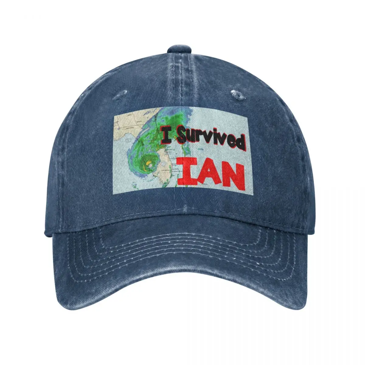 I SURVIVED Hurricane IAN 2022 By Orikall Cap Cowboy Hat Fishing Caps Baseball Cap For Men Women's