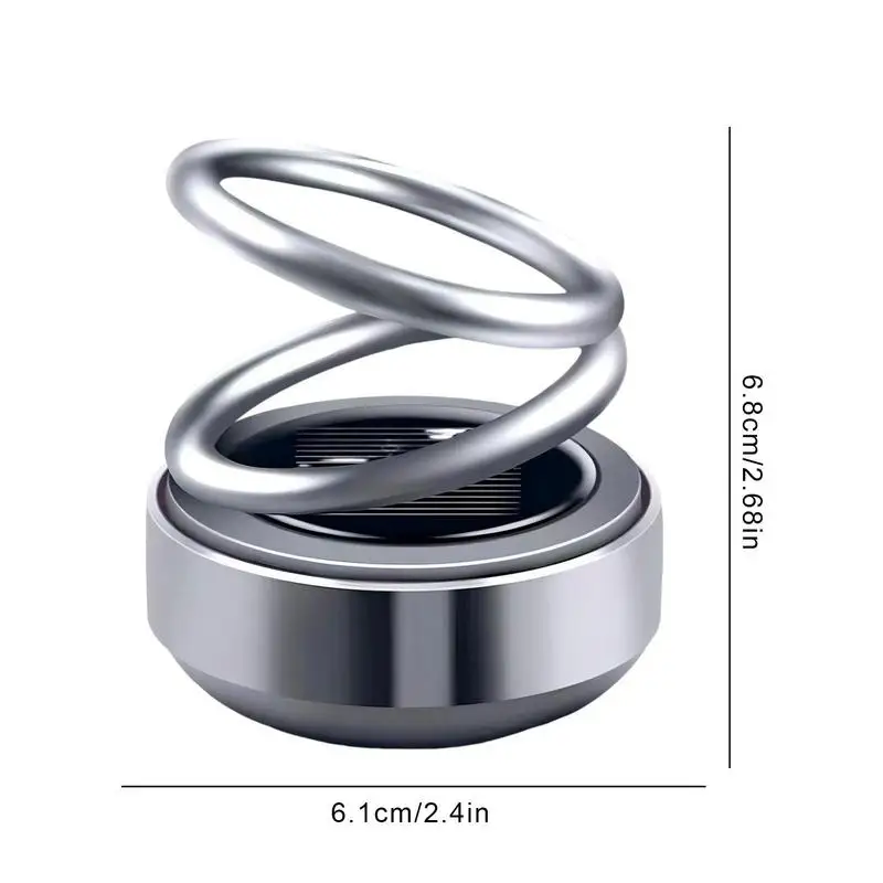 Auto Aromatherapy Rotating Car Air Fresheners Car Decorations Aroma Double Ring Vehicle Diffuser car Accessories