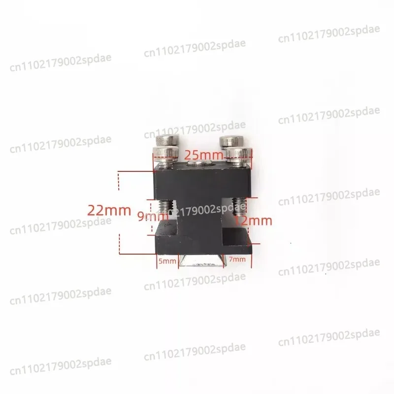 2 Position Tool Post/Metal Blade Adapter for Zhouyu Mini Lathe Machine