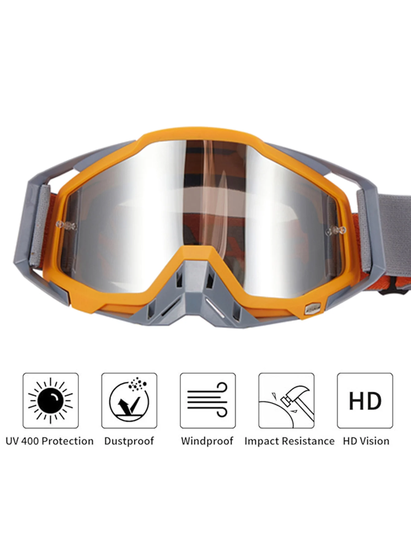 Hochleistungsfähiger Motorradhelm; Offroad-Motorrad-Sonnenbrille; Geländetaugliche Herren-Motorradbrille; ATV-winddicht; b