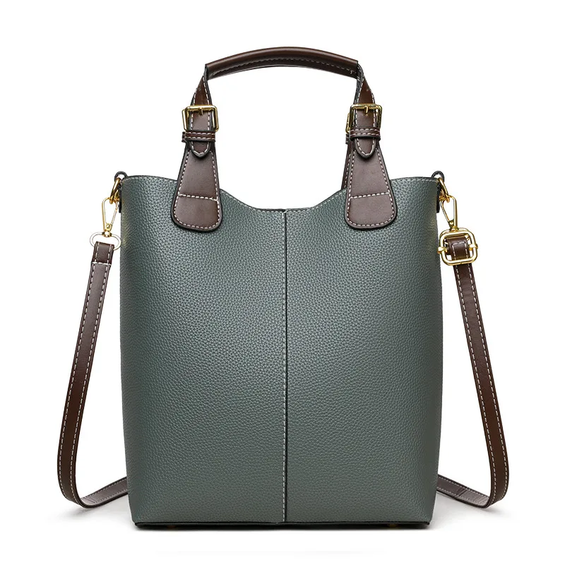 Health Handbag Women  New Basket Bucket Bag Senior Sense Women's Bag Middle-aged Women Crossbody Bag Simple Fashion