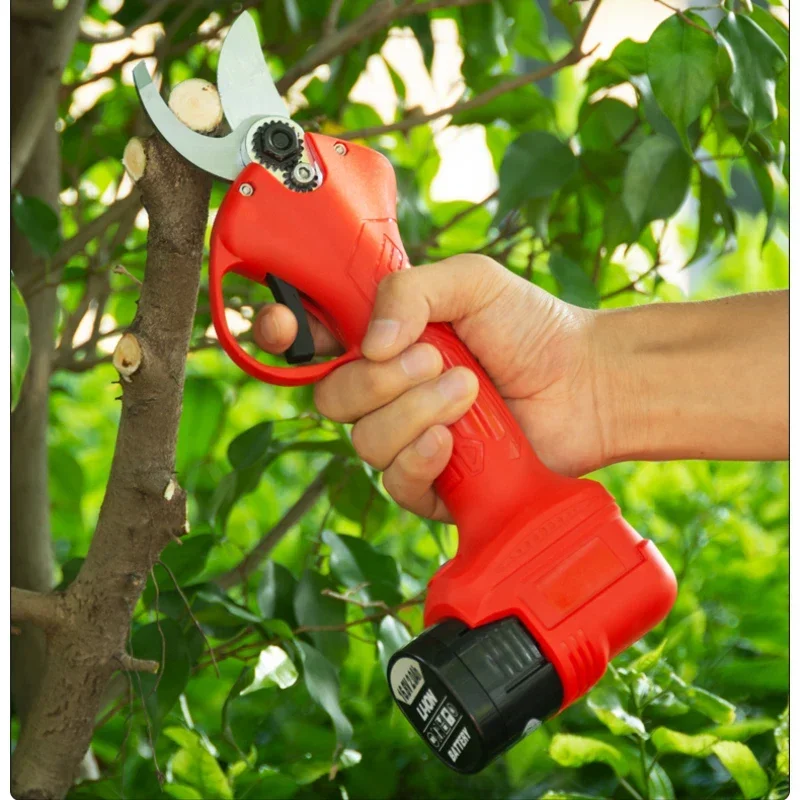 16.8V Brushless Electric Pruning Shears Garden Tool Pruner Cordless Electric Scissors Tree Branches Cutter for Makita Battery