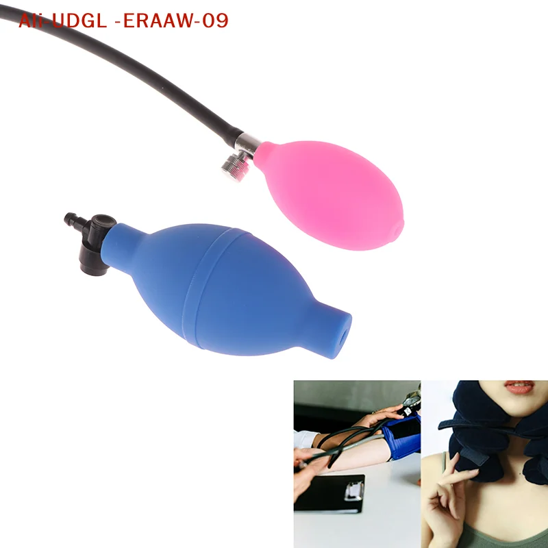 PVC Inflator Bulb Air Pump For Sphygmomanometer Blood Pressure Monitor Handheld Health Care Accessory Ball Plastic/Metal Valves