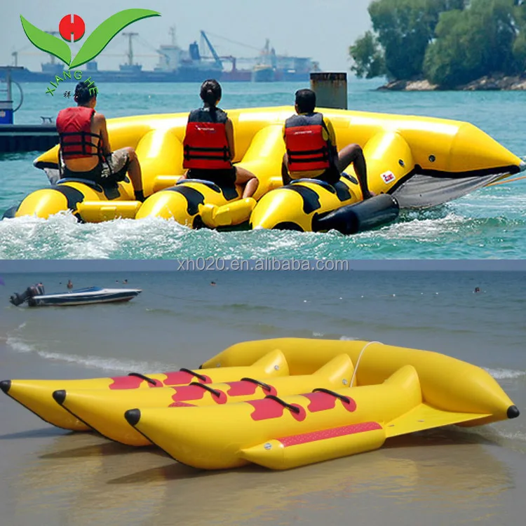 

Beach water game towable tube inflatable fly fishing boat water sports